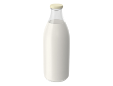 bottle of milk